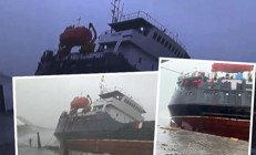 Son dakika haberi Zonguldakta korku dolu anlar: Yük gemisi ortadan ikiye bölündü, Türk gemisinden haber alınamıyor