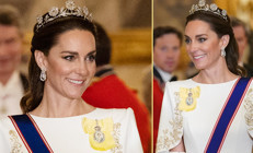 O gece bütün gözler onun üzerindeydi: Ünlü tacı da kafasına göre takmış