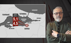 Marmara Denizinde 3 dakika arayla 2 deprem İstanbul dahil birçok ilde hissedildi... Prof. Dr. Naci Görürden uyarı: Gemlikin yeri çok tehlikelidir