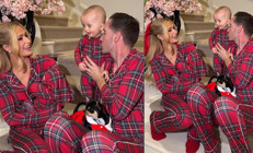 İşte Parisin dört kişilik aile pozu: Adını koyup yıllarca beklediği kızı kucağında