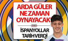 Arda Güler ne zaman oynayacak Müjde verildi.. İşte ilk maç tarihi