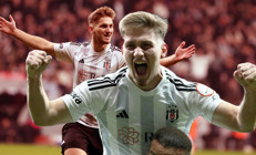 Beşiktaş-Trabzonspor maçında Semih Kılıçsoy resitali Bir ilki başardı, en golcü...