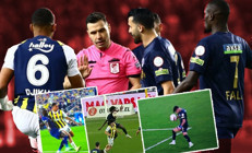 Fenerbahçe-Kasımpaşa maçında çok konuşulan kararlar Hakeme tepki, kırmızı kart ve Galatasaraydan paylaşım...