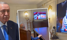 Cumhurbaşkanı Erdoğan, 12 Dev Adam’ın zaferini izledi