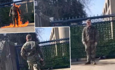 Arkadaşı sessizliğini bozdu... Gazze gerçeğini öğrendikten sonra kendisini yaktı