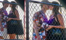 Yeni aşka yumuşak bir geçiş yapmıştı... Belli ki ateş bacayı çoktan sarmış... Tel örgü aşıkları