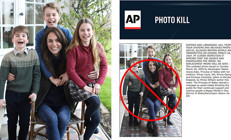 Komplo teorilerini susturmak için görüntü paylaşmışlardı… Üç büyük ajanstan uyarı: Kate Middleton fotoğrafını silin, fotoğrafla oynanmış