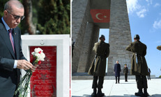 Çanakkale Zaferinin 109. yılı... Cumhurbaşkanı Erdoğan: Millet Çanakkale duruşunu gösterdi