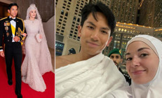 Yılın değil on yılların düğünüyle evlenmişlerdi... Mutlu çift kutsal topraklarda