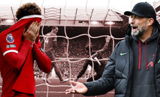 Liverpool şampiyonluk yarışında ağır yaralı Tam 58 maçlık seri sona erdi