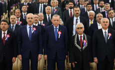 Cumhurbaşkanı Erdoğan, AYMnin kuruluş yıl dönümü törenine katıldı