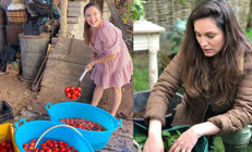 Ünlü oyuncu evlendi, şehir hayatını bıraktı… Artık kocasının memleketinde zeytincilik yapacak