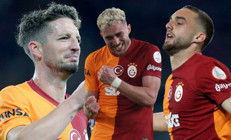 Fatih Karagümrük-Galatasaray maçında yine sahneye çıktılar Barış Alper Yılmaz, Mertens ve Berkan...