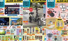 A101 16 mayıs 2024 kataloğu YAYIMLANDI A101de bu hafta neler var A101 Elektrikli Motorlu Bisiklet getiriyor