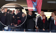 Beşiktaş - Trabzonspor final maçında gerginlik Hasan Arat, Trabzonspor bayrağını indirince...