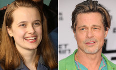 Evlatlık çocukları derken Brad Pitt bu kez kendi canından, kanından, öz kızından darbe yedi Yakışıklılık hiçbir derdine derman değil....