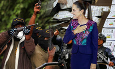 En kanlı seçim ezici zaferle bitti… Ülke tarihinin ilk kadın başkanı Claudia Sheinbaum aldığı oyla da tarihe geçti