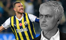 Fenerbahçede Edin Dzeko bilmecesi çözüldü Mourinho ile görüştü, kararını verdi