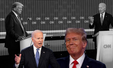 Dünyanın konuştuğu tartışmaya yine Biden damga vurdu CNN kazananı açıkladı, Demokratlar panikte...