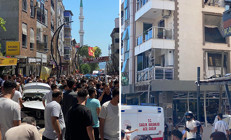 İzmirde iş yerinde patlama 5 can kaybı, 63 yaralı... Dehşet anları kamerada