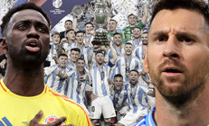 Copa Americada şampiyon Arjantin Dünya Kupasının ardından yine zafere koştular | Lionel Messi, dünya futbol tarihini değiştirdi