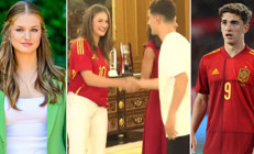 Babası kızım sana hayran demişti... İki genç tokalaştı, aşk söylentileri uçuştu