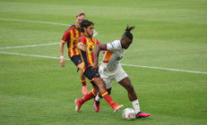 Galatasaray - Lecce maçında objektiflere yansıyan görüntüler