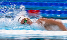 Kuzey Tunçelli, 800 metre serbest stilde Türkiye rekoru kırdı ama elendi