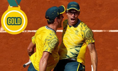 Tenis çift erkeklerde olimpiyat şampiyonu Avustralya oldu