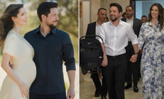 Bebeği alıp el ele evlerine gittiler... Doğumda bile gelenek bozulmadı.. Üç kişilik yuva