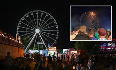 Almanyadaki festivalde facia