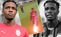 Galatasaraylı Wilfried Zahadan meşale isyanı: Yüzümde iz kalacaktı