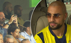 Fenerbahçe, Sofyan Amrabatı resmen açıkladı İstanbula geldi, Kadıköyde maç izledi