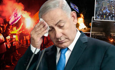 Yarım milyon insan katıldı, İsrail durma noktasına geldi Netanyahu hükümeti bir gecede çökebilir