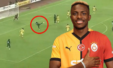 Nijerya - Benin maçında Osimhenden şık gol Oyuna girdikten 6 dakika sonra attı