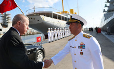 Cumhurbaşkanı Erdoğan yenilenen Savarona Yatını ziyaret etti