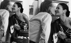 Ünlü oyuncu  güzel karısının peşine böyle düşmüş... Asistanıma dedim ki Sor bakalım benimle bir kahve içer mi