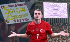 Türkiye - İzlanda maçına Kerem Aktürkoğlu damgası Hat-trick yaptı, 4. golü ofsayta takıldı