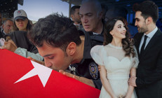 Şehit Şeyda Yılmaz, memleketinde toprağa verildi... Eşinin sözleri yürekleri dağladı