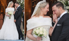 Acı haber gelince düğün ertelenmişti... Üçüncü denemede başardılar... 41 yaşında muratlarına erdiler