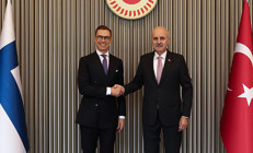 TBMM Başkanı Numan Kurtulmuş, Finlandiya Cumhurbaşkanı Stubb ile görüştü