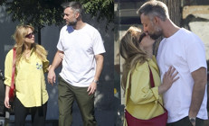 Bebek haberi aşklarını alevlendirdi… Ünlü çift sokaklarda sarmaş dolaş