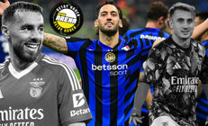 Şampiyonlar Liginde 26 gollü çılgın geceye Hakan Çalhanoğlu imzası 19da 19luk inanılmaz istatistik | Kerem Aktürkoğlu ve Orkun Kökçü, Bayerne diş geçiremedi
