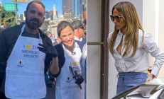 Döndü dolaştı yine soluğu eski karısının yanında aldı… Neşesine diyecek yok