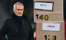Mourinhodan Becao ve Frede esprili gönderme: Odamı değiştirmek istiyorum