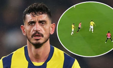 Fenerbahçe -  Athletic maçında Samet Akaydinden saç baş yolduran hata Protesto sesleri yükseldi, oyuncular taraftarları uyardı