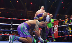 Oleksandr Usyk - Tyson Fury maçından objektiflere yansıyanlar