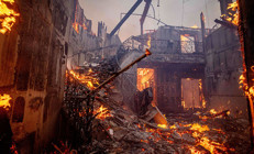 Melekler şehri cehenneme döndü: Ölü sayısı artıyor... 360 binden fazla kişiye zorunlu tahliye