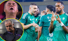 Fatih Terim, Suudi Arabistandaki ilk lig maçını kaybetti Merih Demiral kendi kalesine attı, dikkat çeken tepki...