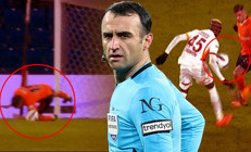 Trio ekibi Başakşehir-Galatasaray maçındaki hakem kararlarını değerlendirdi 2 kırmızı kart, 1 penaltı verilmedi